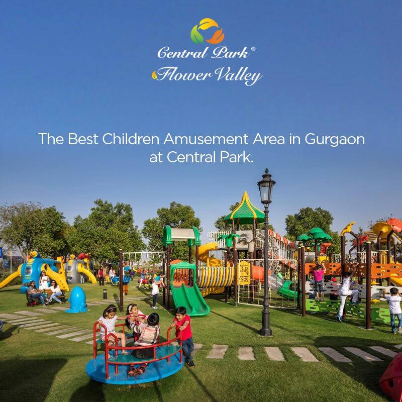 Have unlimited fun with your children at Central Park Flower Valley